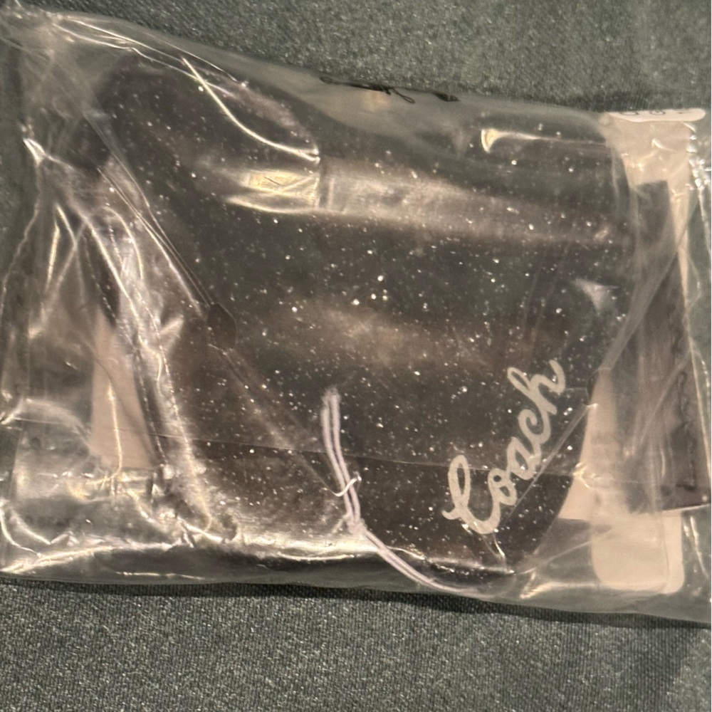 Coach Black Glitter Butterfly Compact